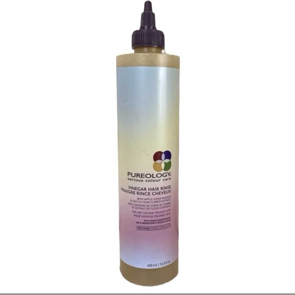 Pureology Apple Cider Vinegar Hair Rinse 400ml 13.5oz New Clarifying Cactus ACV